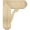 Ekena Millwork Olympic Craftsman Rough Sawn Bracket w/ Offset Brace, Douglas Fir, 8"W x 18"D x 22"H BKT0806X18X22OLY04RDF - alternate 3